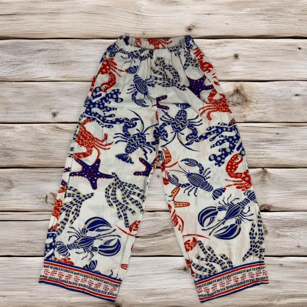 Midnight Sky Women's Coastal Style Trousers